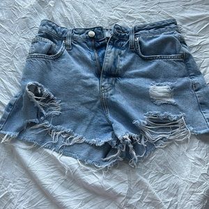 Forever 21 distressed shorts